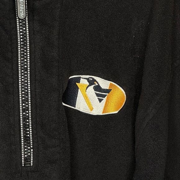 VTG Starter NHL Pittsburgh Penguins Fleece Pullover Sweatshirt - Picture 3 of 6